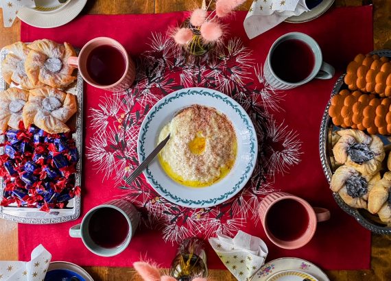 Jouluinen puurokattaus Hinttalassa