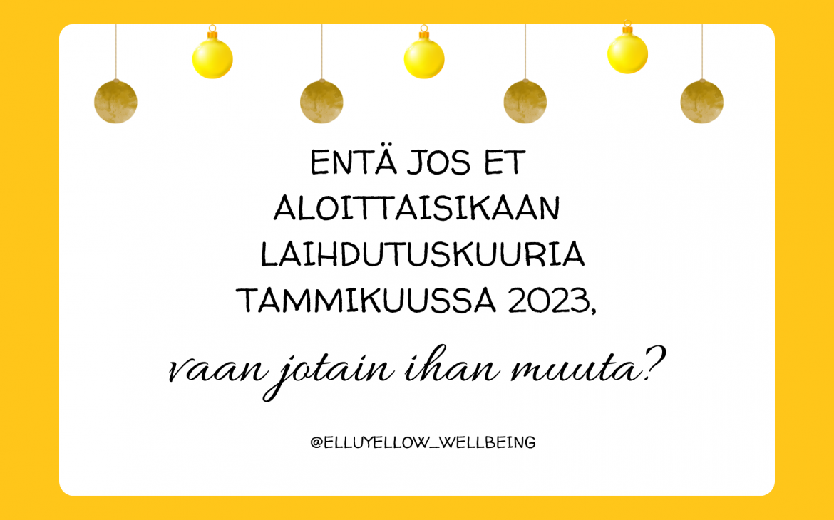 elämäntapamuutos 2.0