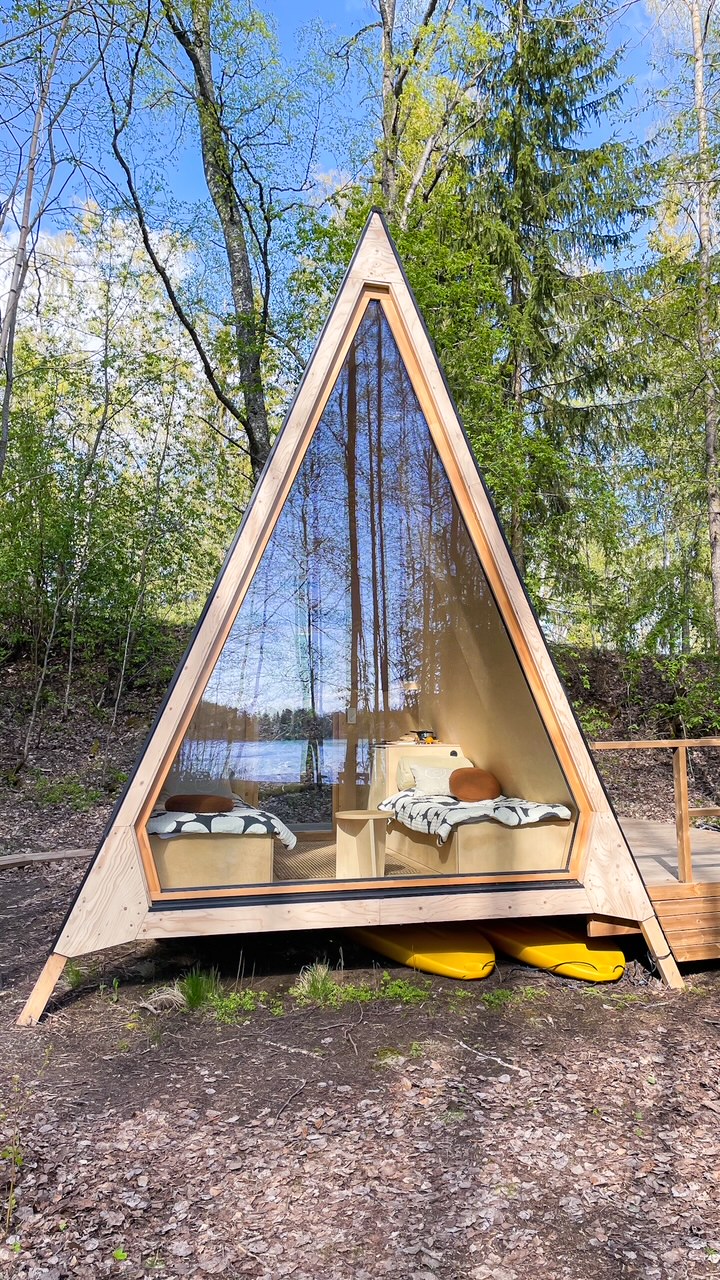 Elluyellow Nolla-mökissä