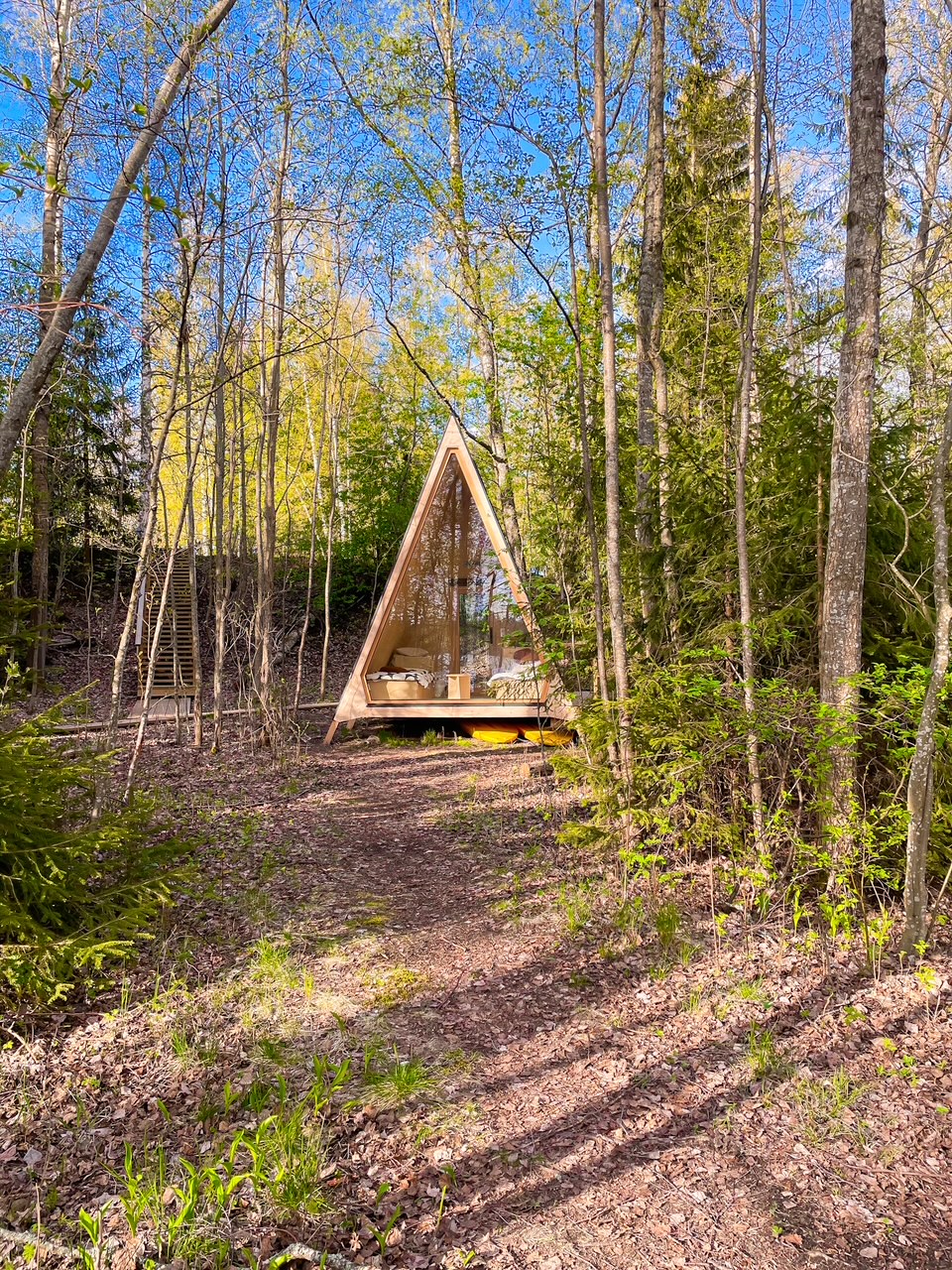 Elluyellow Nolla-mökissä