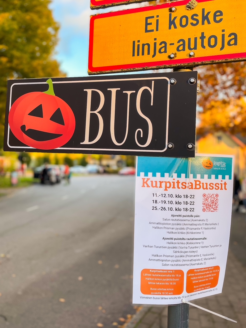 Elluyellow Salon Kurpitsaviikoilla